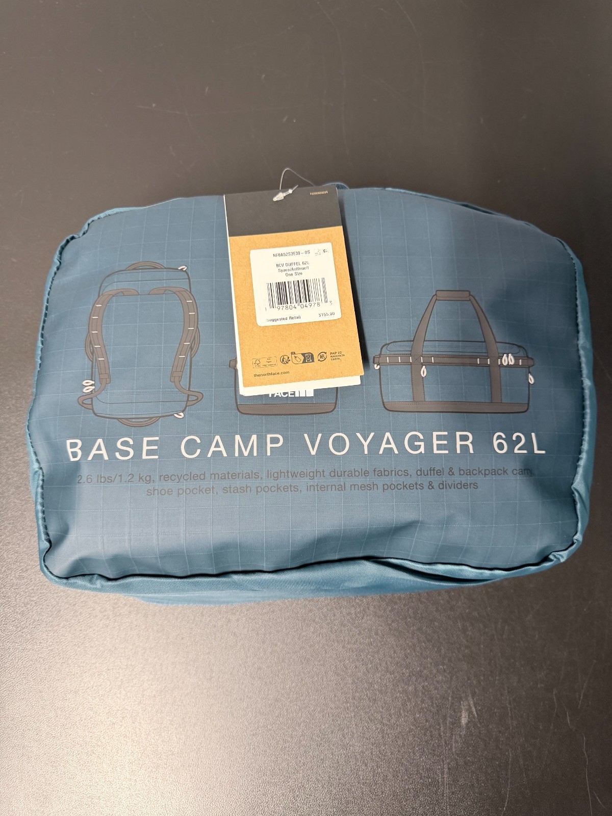 Tnf Space/anthracit