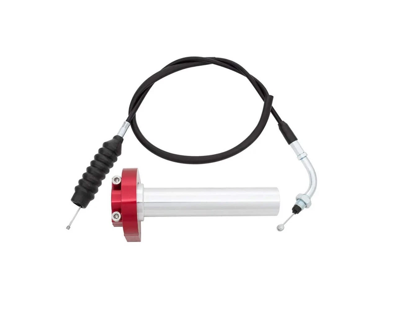 TB Parts 1/4 Turn Throttle Kit, Red - KLX110
