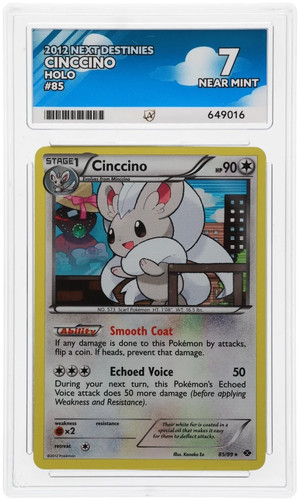 Cinccino graded ACE 7 for sale on eBay