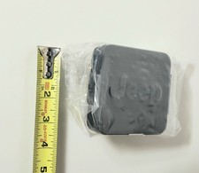 Jeep Hitch Protective Cover With Jeep Logo In Raised Letters Fits Square Part Jeep Hitch Protective Cover With Jeep Logo In Raised Letters Fits Square Part