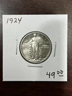 New Listing1924 Standing Liberty Quarter - looks XF/AU Cleaned