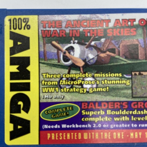 1993 Amiga The Ancient Art Of Ear In The Sky Goopy Disk Vintage HTF untested - Picture 7 of 9