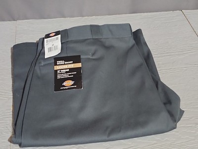 Dickies Men's 15'' Loose Fit Multi-Pocket Twill Work Shorts (Gray, Big Size 48)