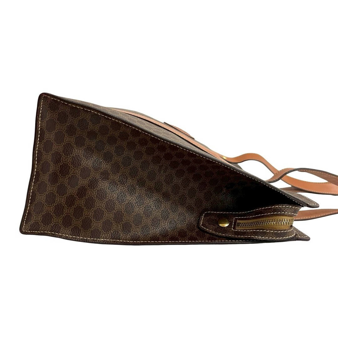 Good CELINE Macadam Blason Triomphe Pattern Leath… - image 6