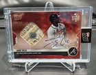 2021 TOPPS NOW # 1041D JORGE SOLER BASE RELIC AUTO AUTOGRAPH 08/10 Braves WS