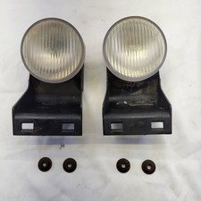 1998 Dodge Ram Oem Front Fog Light Lamps Pair Halogen Clear Lens Part 55055180