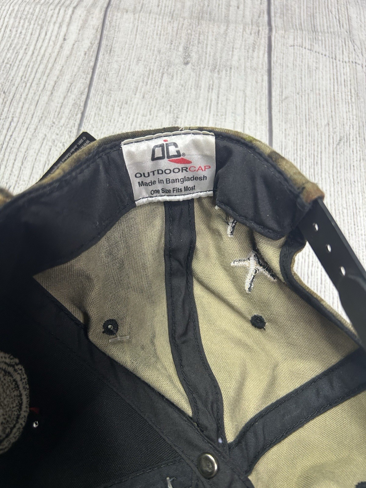 Vintage HS Strut Turkey Calls Hunting Hat Snapback Cap Realtree Camo Outdoor Cap