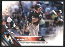 2016 Topps Update #US260 Ichiro Miami Marlins Baseball Card 34884