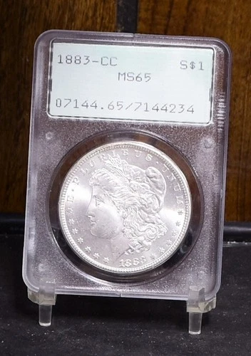1883-CC Morgan Dollar - OGH PCGS MS65 (#60790-L)