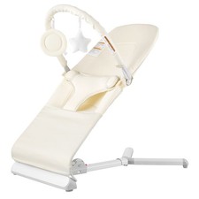 Baby Bouncer, Folding Bouncer Seat for Babies 0 - 9 Months, Newborn Bouncer