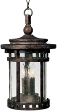 Santa Barbara Dc-Three Light Outdoor Hanging Lantern In