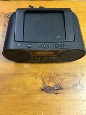 Sony ZS-RS60BT CD Bluetooth FM AM Radio USB Portable Boombox Player Tested