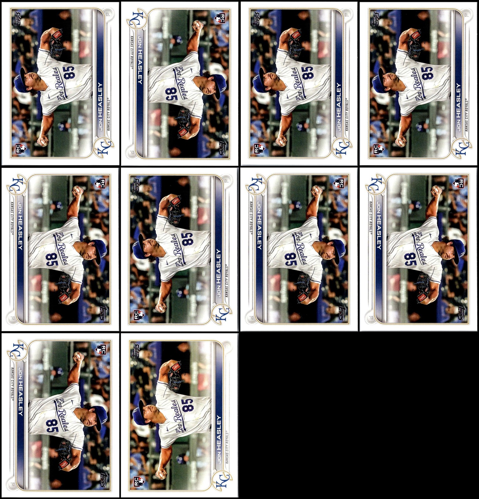 Jon Heasley (10) Card Lot -