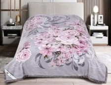 King Size 2 Ply Mink Blanket Heavy Thick Warm Soft Bed Blanket Winter Throw