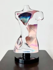 Dino Rosin “Aphrodite” Murano Female Torso Glass Sculpture