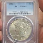 1934 Peace Dollar $1 PCGS MS65 Silver Philadelphia Business Strike KM#150