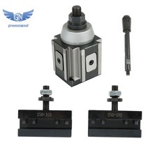3Pcs Piston Type Quick Change Tool Post Holder AXA 250-100 Set For Swing Dia 12"