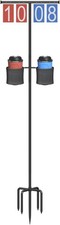 Queension Manual Flip Scoreboard with Stand Cornhole