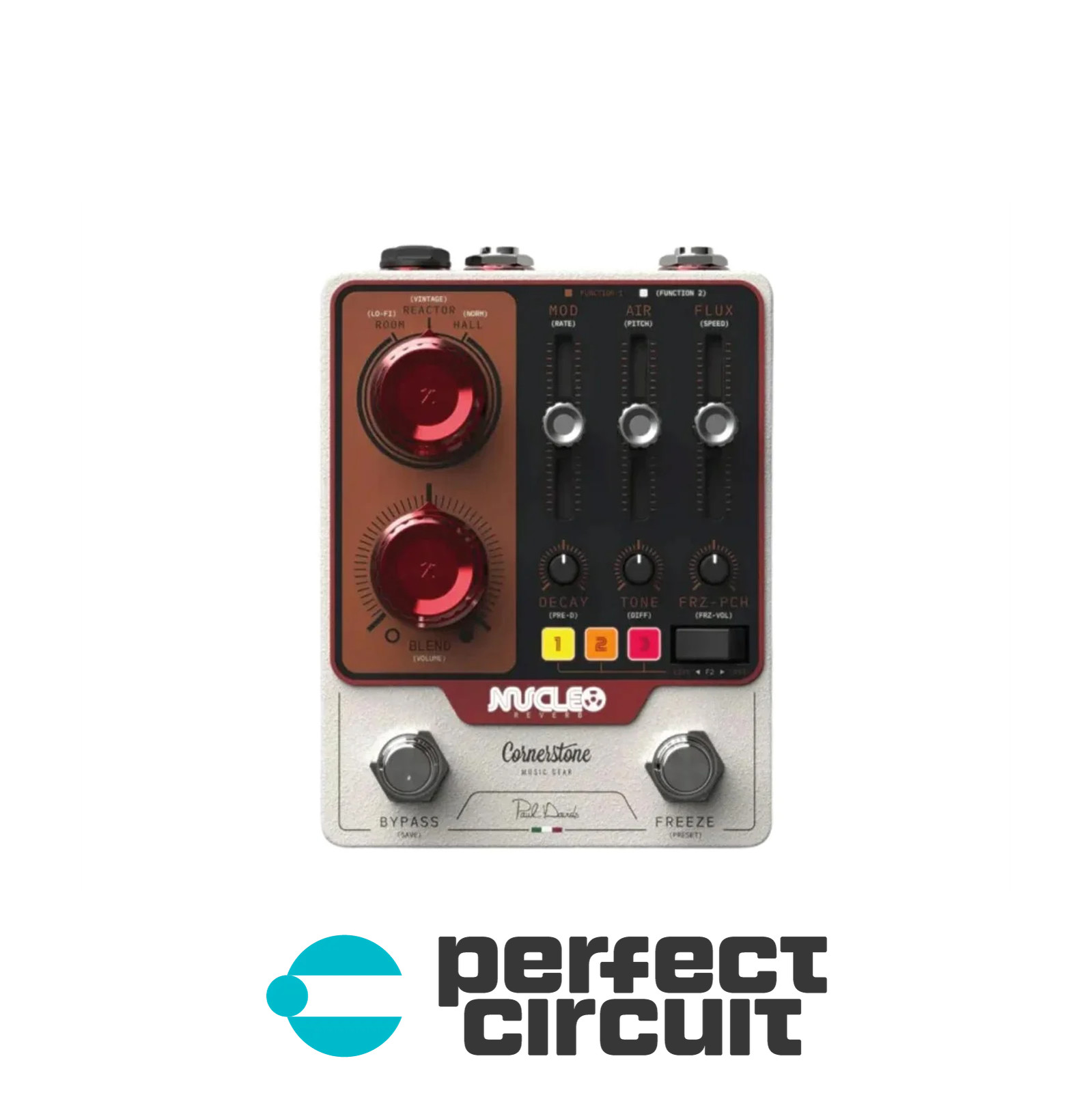 Cornerstone music gear nucleo reverb pedal effects - new - perfect circuit