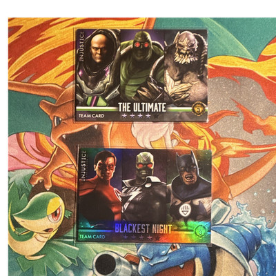 Panini Injustice Team Card Lot 2 The Ultimate Blackest Night Batman Lex Luthor