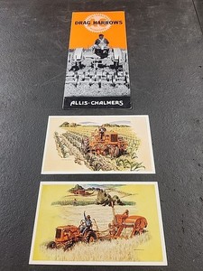 Vintage Allis Chalmers Literature And Post Cards