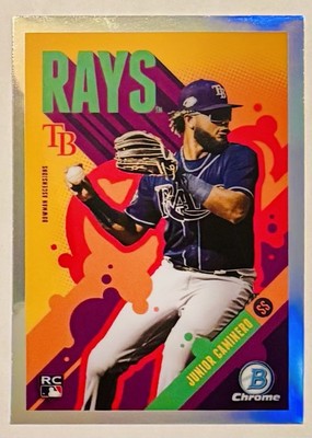 2024 Bowman Chrome - Junior Caminero (RC) Ascensions SP #BA-19   RAYS 