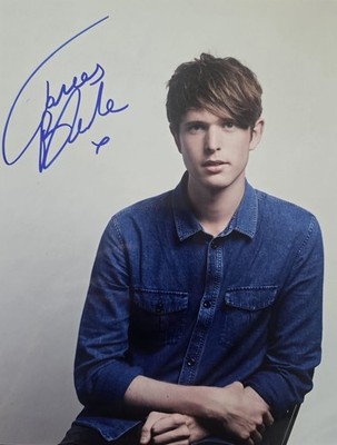 JAMES BLAKE   signed 20X25 cm Autogramm In Person