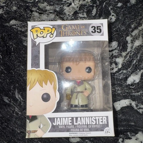 Jaime Lannister Funko Pop Game of Thrones 35 Vaulted With Pop Protector.