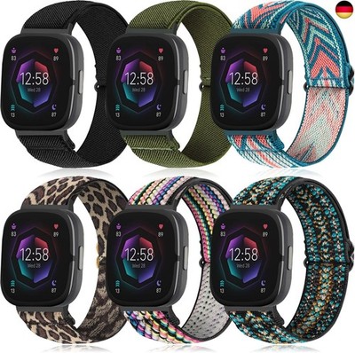 SITAFU Armband Kompatibel mit Fitbit Versa 3/Fitbit Sense 4 Armband Damen