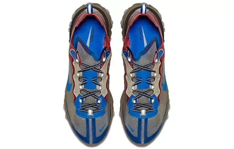 UNDERCOVER × NIKE REACT ELEMENT 87 BLUE / RED BQ2718-200 Men's US4-14 NEW - Image 3 of 4