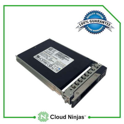 3.84TB Enterprise SSD 6Gb/s SATA III w/ Tray for Dell PowerEdge R740xd