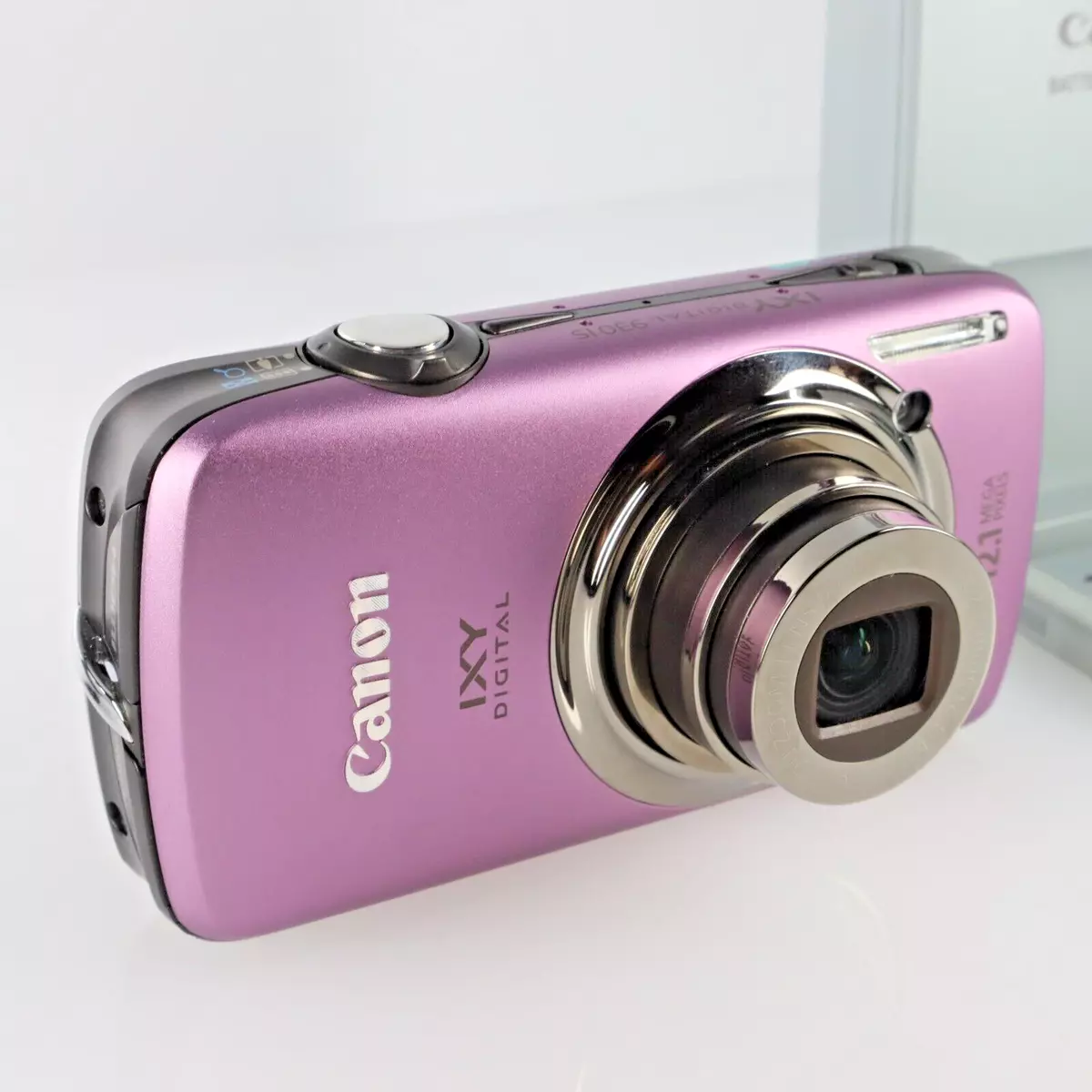 [N. Mint] Canon IXY DIGITAL 930 IS Purple 12.1 MP Digital Camera from Japan