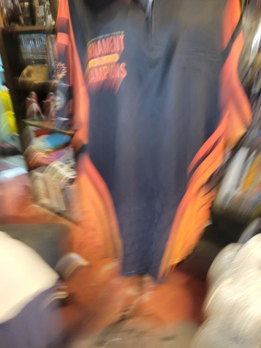 WORLD Dart Championships Shirt ORANGE Black Size 3XL 2017 - Picture 2 of 7