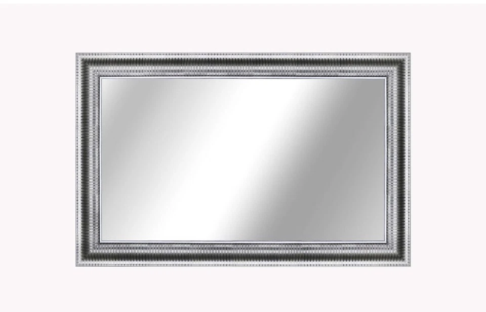 Samsung Framed Disguise Mirror Q60 4K Ultra HD HDR Smart LED TV, 65 inch, Silver - Image 2 of 3