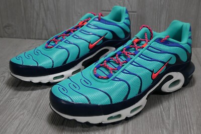 Nike Air Max Plus Discover Your Air Running Shoes Blue Black AV7940-300  Mens 12
