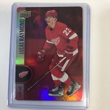Lucas Raymond red die cut Tim Hortons 22/23 hockey card
