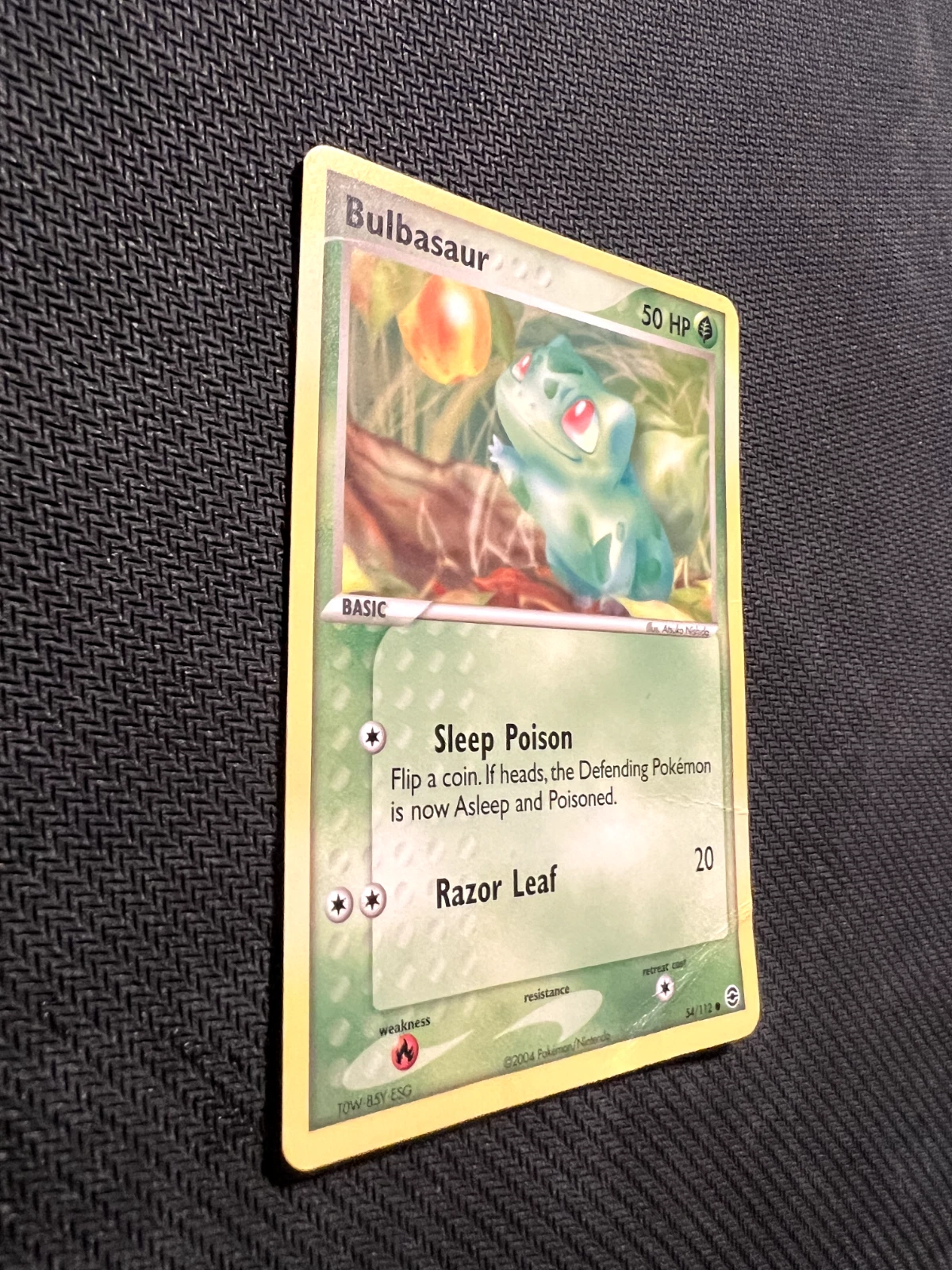 Bulbasaur FireRed LeafGreen 54/112 Values - MAVIN Bulbasaur FireRed LeafGreen 54/112 Values - MAVIN