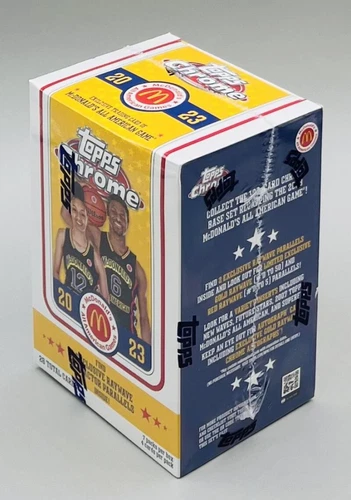 2023 Topps Chrome McDonald's All American Basketball Blaster Box