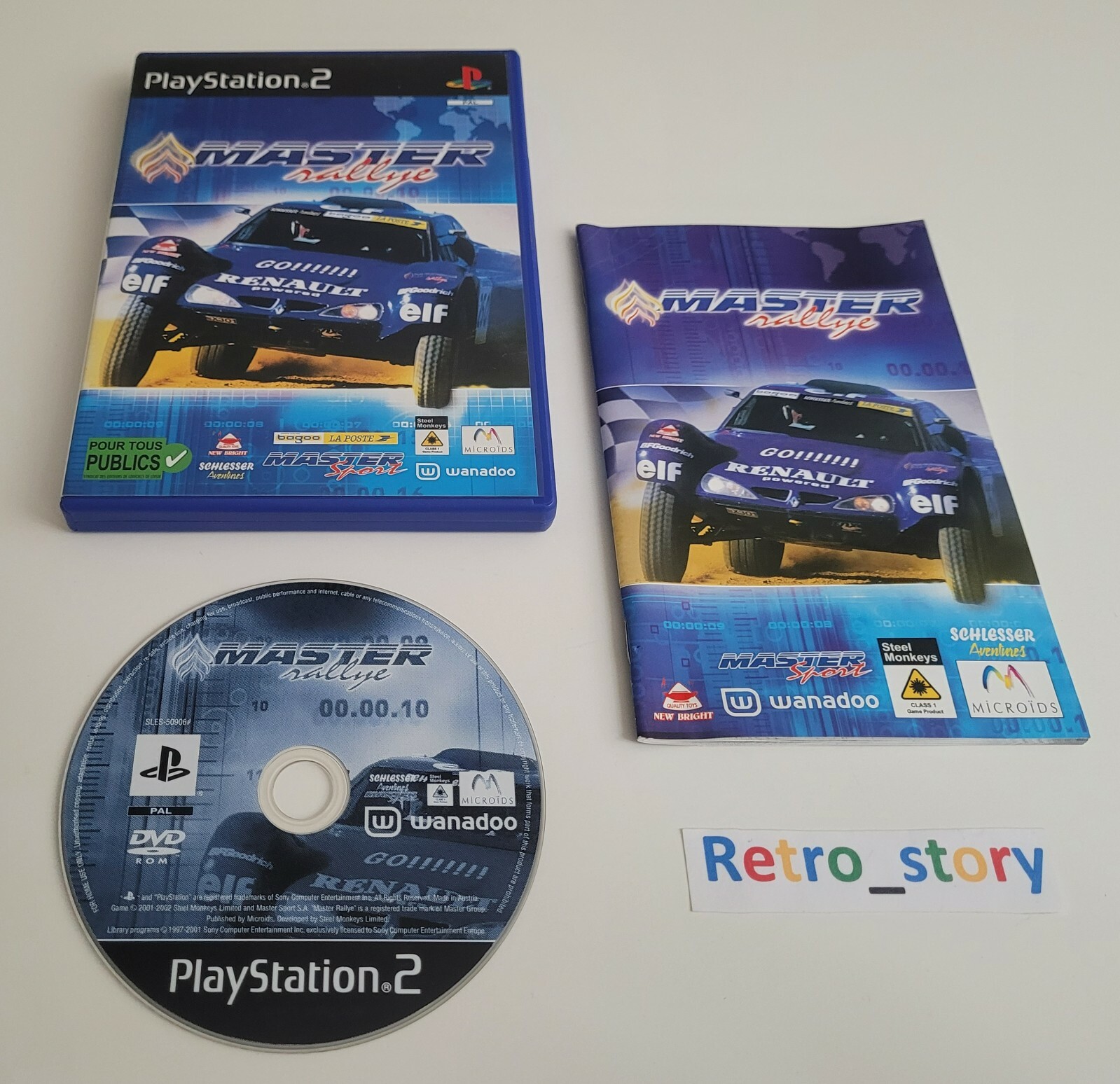 Sony Playstation PS2 - Master Rallye - PAL