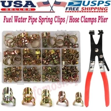330PCS Spring Clips Fuel Water Line Hose Pipe Air Tube Clamps 6-22mm/Clamp Plier