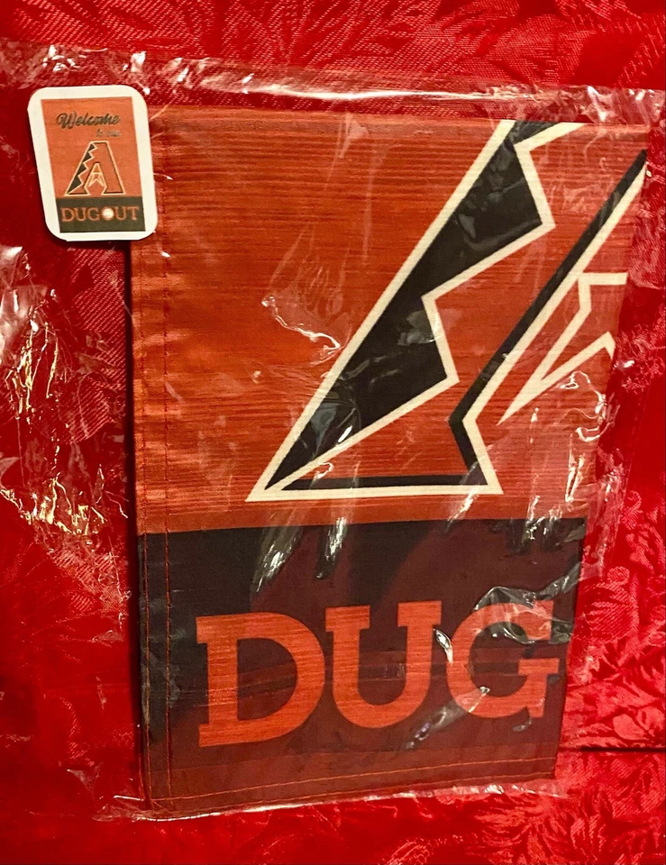 Arizona Diamondback Dugout Double Sided Garden Flag 12” x 18” MLB New In Package - Image 3 of 4