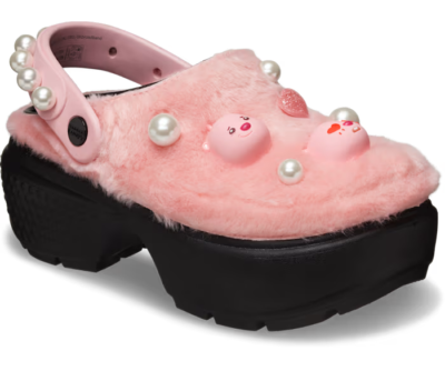 Zanmang Loopy X Crocs Stomp Clog Pink 2-12Size 210523-90H