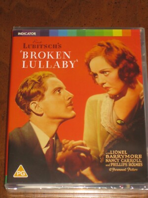 BROKEN LULLABY: Indicator Limited Ed w/Booklet (1932) (REGION B Blu-Ray) NEW!!!