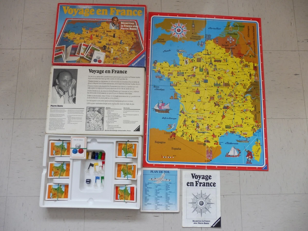A travers la france - Ravensburger - Label Emmaüs