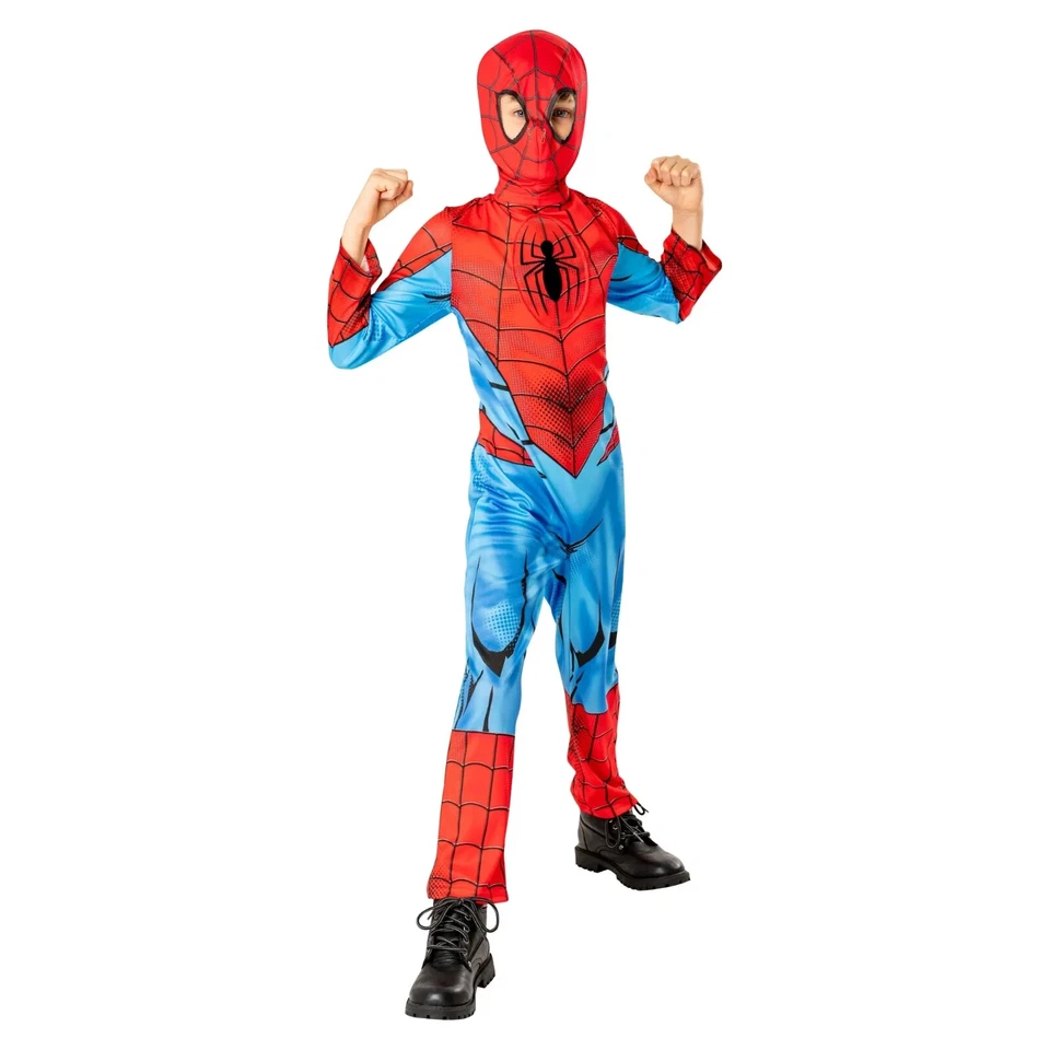 Spider-Man Child Costume Superhero Cosplay Jumpsuit and Mask - Rubie's 301324 - Image 4 of 4