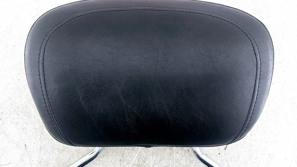 Harley FLH Roadking 1998 liberación rápida barra Sissy respaldo pasajero almohadilla Foto 3 de 4