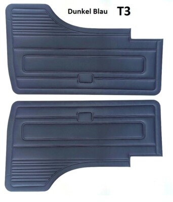 VW Bus T3 door cardboard door cardboard door panels door panel blue new