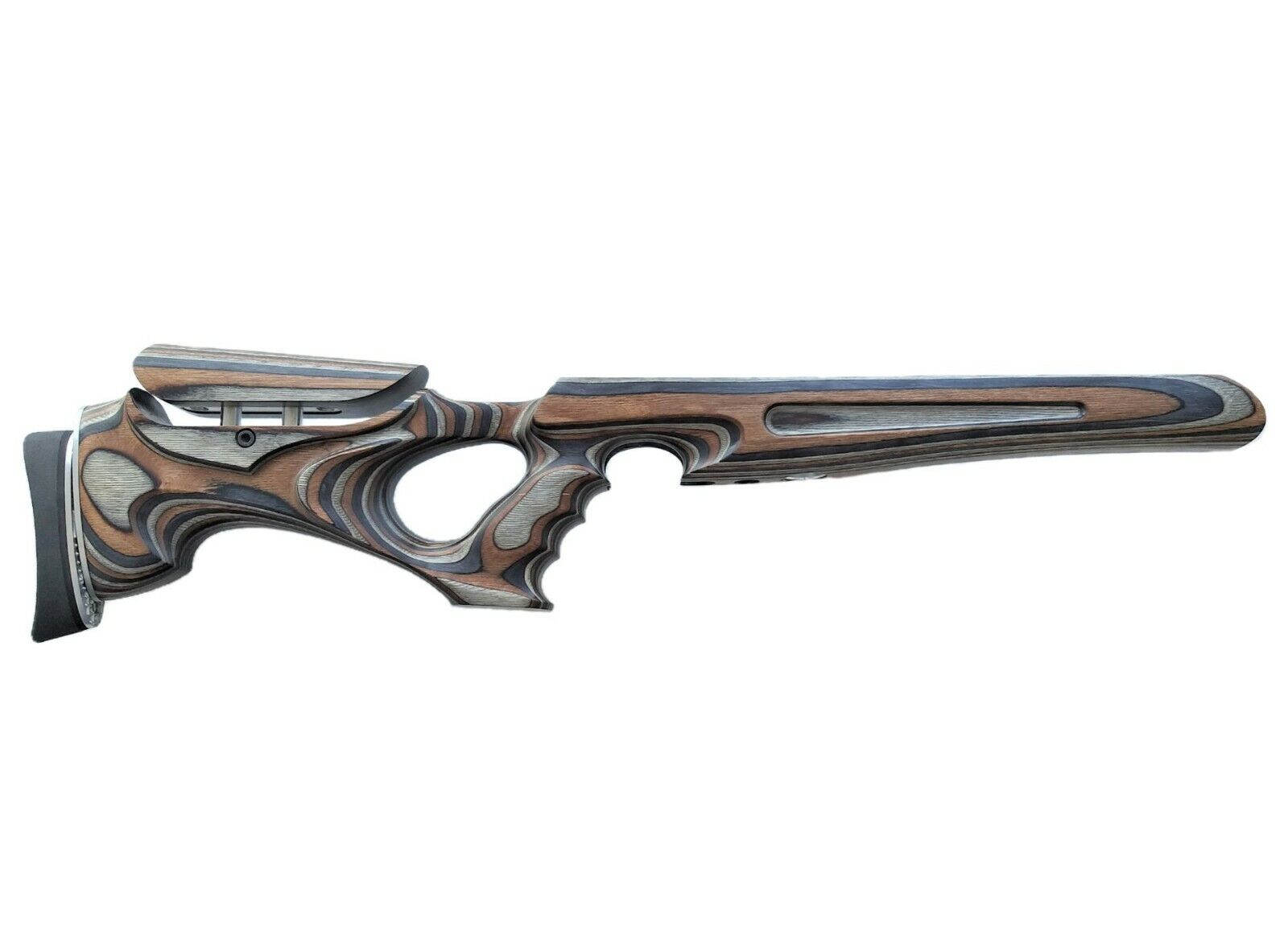 Mountain camo laminated custom stock for Air Arms S400/500 series