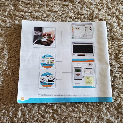 Lego Mindstorms Education NXT 9797 Building Instructions Manual Guide ONLY x1677 - Picture 4 of 4