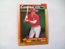 Todd Zeile ROOKIE St. Louis Cardinals 1990 TOPPS 162 MLB BASEBALL CARD